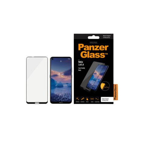 PanzerGlass | Screen protector - glass | Nokia 3.4, 5.4 | Glass | Black | Transparent - 3